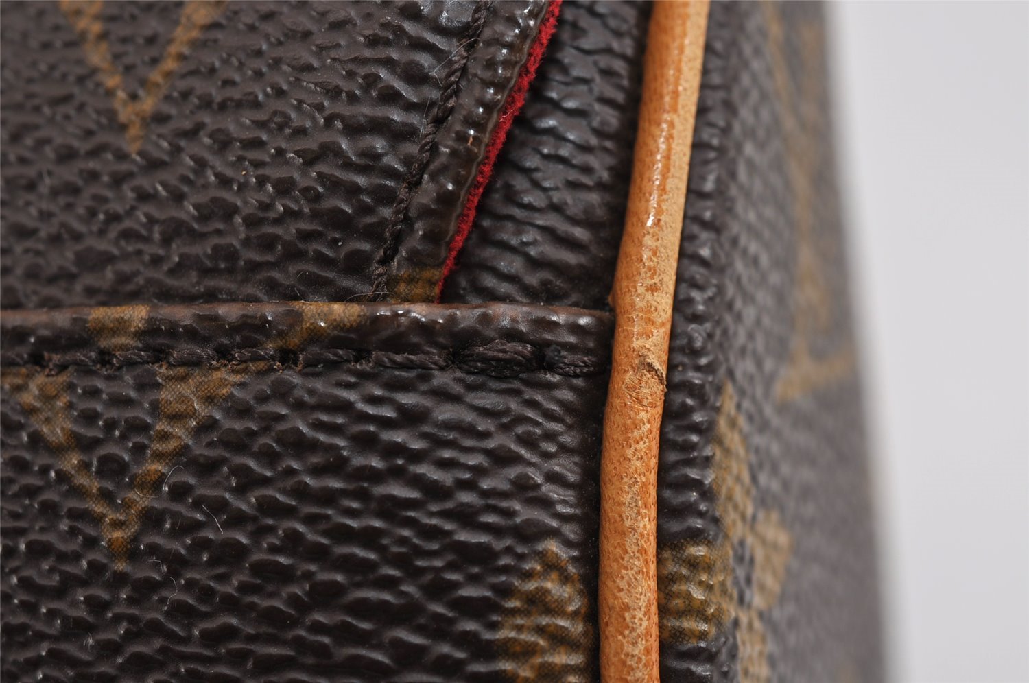 Authentic Louis Vuitton Monogram Sonatine Hand Bag Purse M51902 LV 4136J