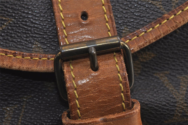 Authentic Louis Vuitton Monogram Saumur 35 Shoulder Cross Bag M42254 LV 4137J