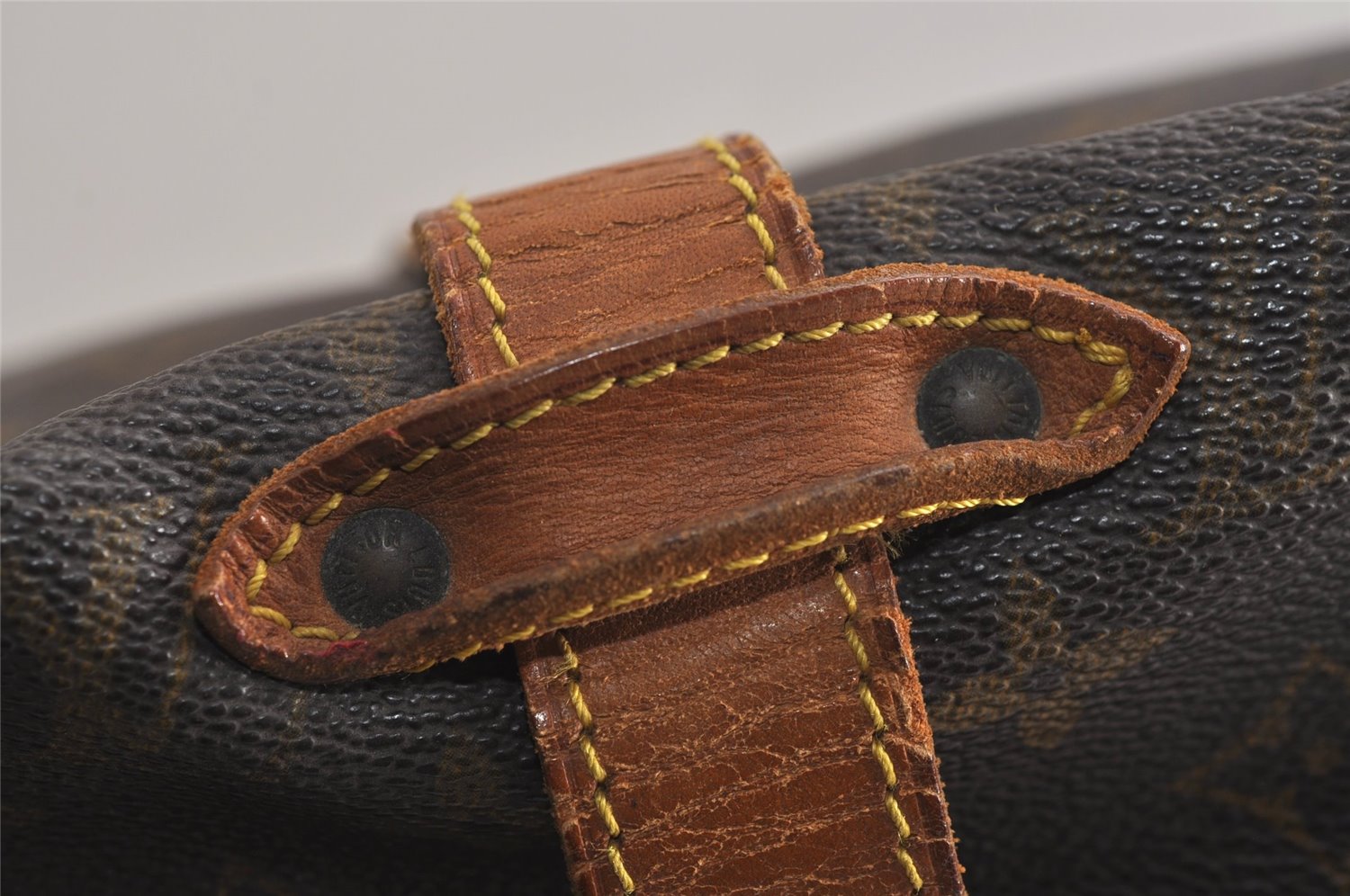 Authentic Louis Vuitton Monogram Saumur 35 Shoulder Cross Bag M42254 LV 4137J