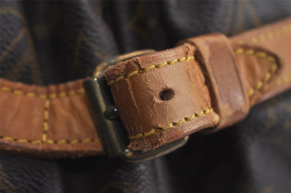 Authentic Louis Vuitton Monogram Saumur 35 Shoulder Cross Bag M42254 LV 4137J