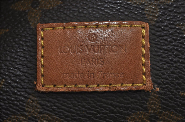 Authentic Louis Vuitton Monogram Saumur 35 Shoulder Cross Bag M42254 LV 4137J