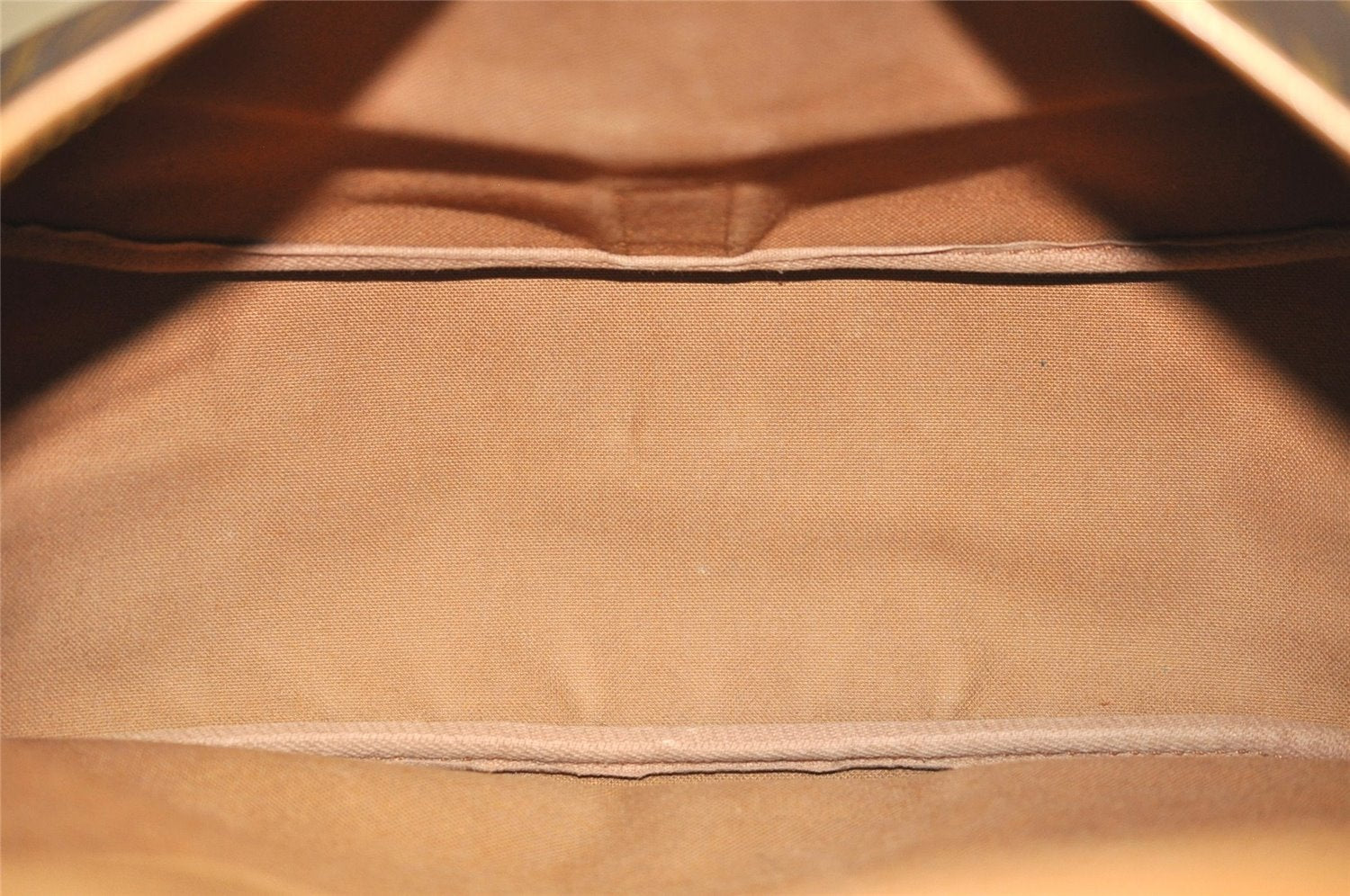 Authentic Louis Vuitton Monogram Saumur 35 Shoulder Cross Bag M42254 LV 4137J