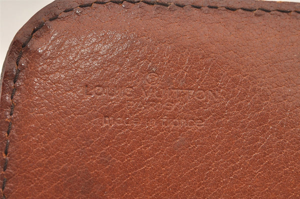 Authentic Louis Vuitton Monogram Cartouchiere GM Shoulder Bag Old Model 4138I