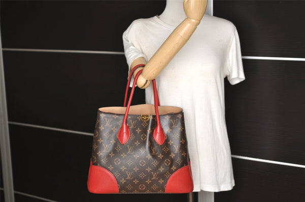 Authentic Louis Vuitton Monogram Furandorin M41596 2Way Shoulder Hand Bag 4138J