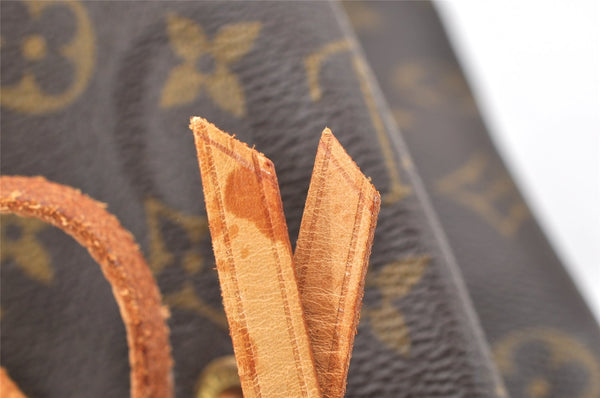 Authentic Louis Vuitton Monogram Montsouris GM Backpack M51135 LV 4139I