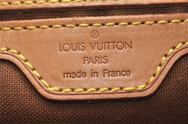 Authentic Louis Vuitton Monogram Montsouris GM Backpack M51135 LV 4139I