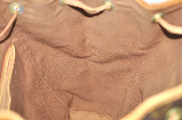 Authentic Louis Vuitton Monogram Montsouris GM Backpack M51135 LV 4139I