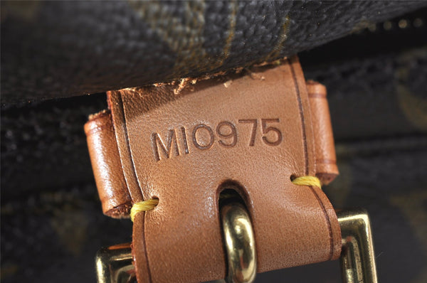 Authentic Louis Vuitton Monogram Montsouris GM Backpack M51135 LV 4139I