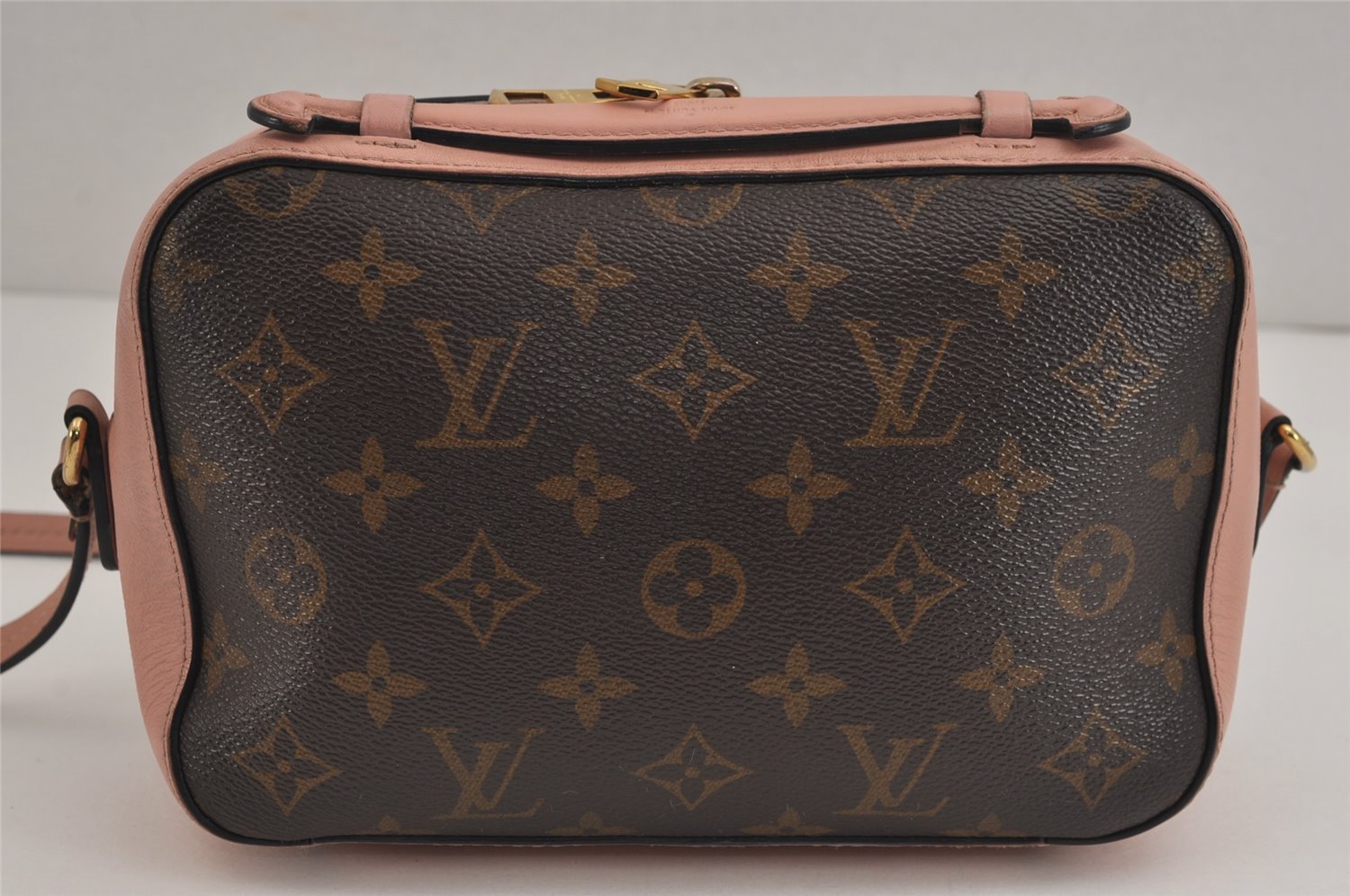 Authentic Louis Vuitton Monogram Saintonge M44442 2Way Shoulder Hand Bag 4139J