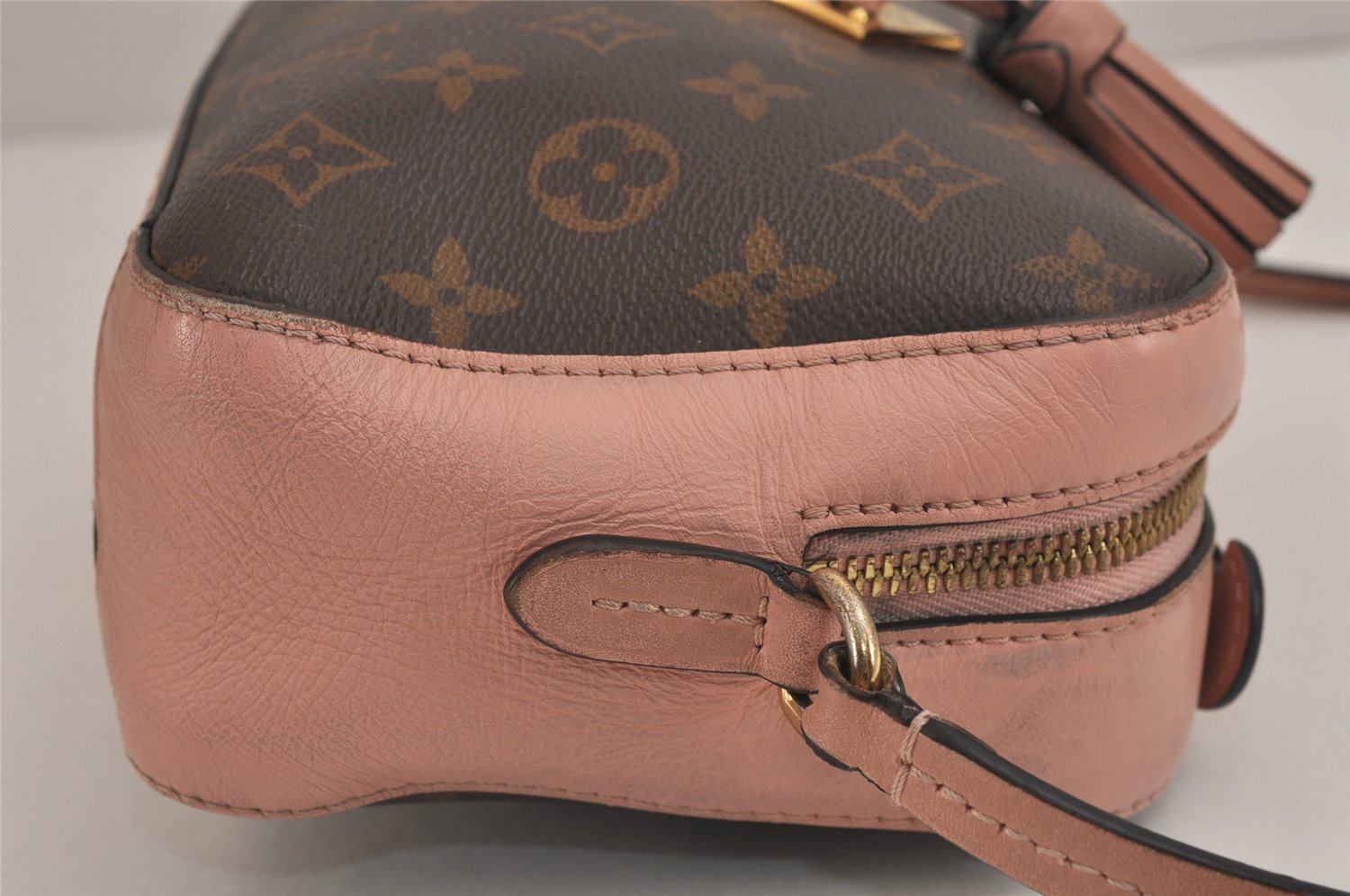 Authentic Louis Vuitton Monogram Saintonge M44442 2Way Shoulder Hand Bag 4139J