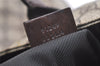 Authentic GUCCI Vintage Hand Tote Bag GG PVC Leather 91249 Brown 4139K