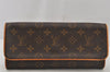 Authentic Louis Vuitton Monogram Pochette Twin GM Shoulder Bag M51852 LV 4140J