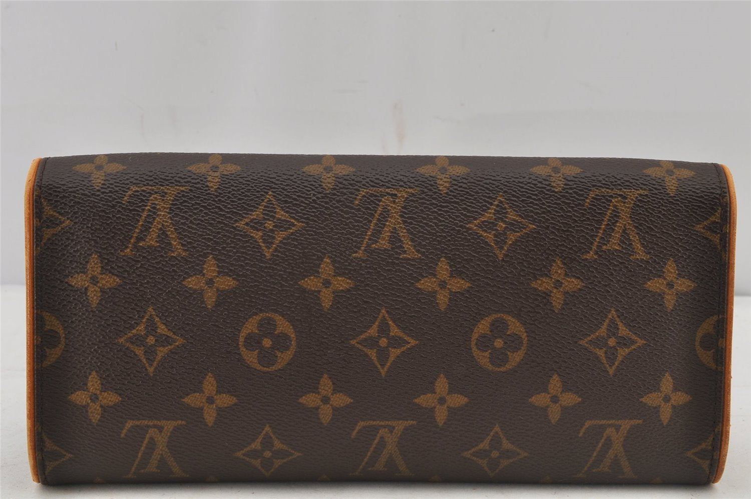 Authentic Louis Vuitton Monogram Pochette Twin GM Shoulder Bag M51852 LV 4140J