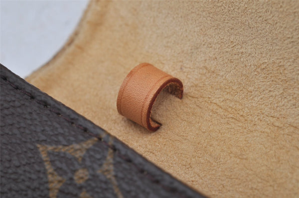 Authentic Louis Vuitton Monogram Pochette Twin GM Shoulder Bag M51852 LV 4140J