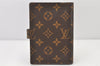 Authentic Louis Vuitton Monogram Agenda PM Notebook Cover R20005 LV 4140K