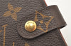 Authentic Louis Vuitton Monogram Agenda PM Notebook Cover R20005 LV 4140K