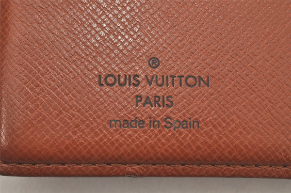 Authentic Louis Vuitton Monogram Agenda PM Notebook Cover R20005 LV 4140K