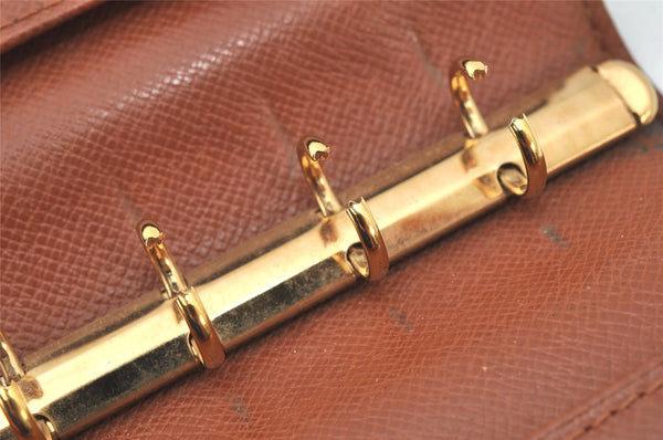 Authentic Louis Vuitton Monogram Agenda PM Notebook Cover R20005 LV 4140K