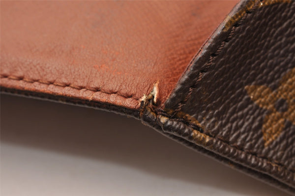 Authentic Louis Vuitton Monogram Cartouchiere MM M51253 Shoulder Cross Bag 4141I