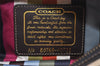 Authentic COACH Signature Shoulder Hand Bag Canvas Leather 40722 Brown 4141K
