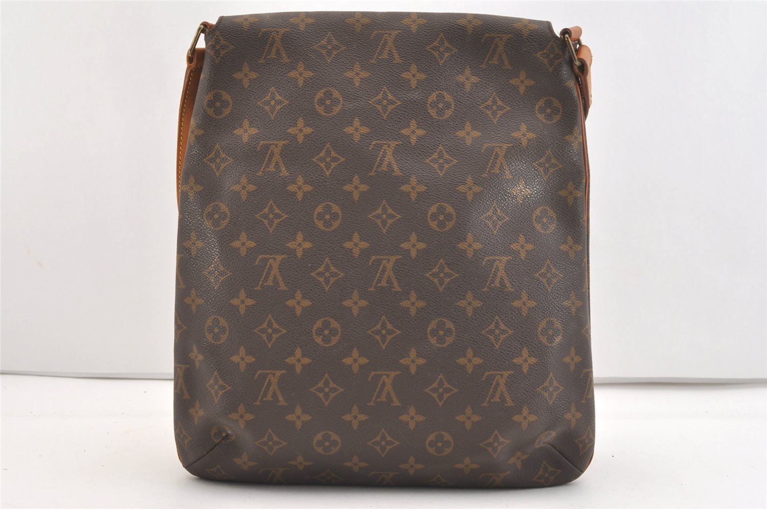 Authentic Louis Vuitton Monogram Musette Shoulder Cross Body Bag M51256 LV 4142J