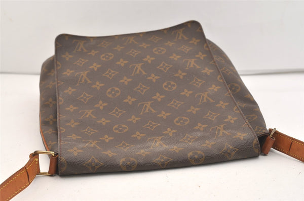 Authentic Louis Vuitton Monogram Musette Shoulder Cross Body Bag M51256 LV 4142J