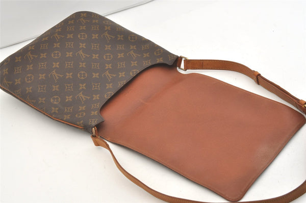 Authentic Louis Vuitton Monogram Musette Shoulder Cross Body Bag M51256 LV 4142J