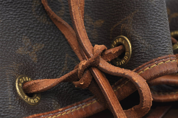 Authentic Louis Vuitton Monogram Montsouris MM Backpack M51136 LV 4143I