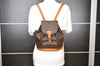 Authentic Louis Vuitton Monogram Montsouris MM Backpack M51136 LV 4143I