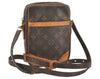 Authentic Louis Vuitton Monogram Danube Shoulder Cross Body Bag M45266 LV 4143J