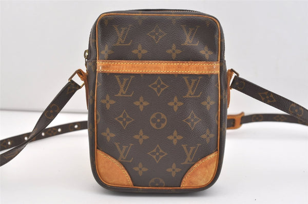 Authentic Louis Vuitton Monogram Danube Shoulder Cross Body Bag M45266 LV 4143J
