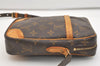Authentic Louis Vuitton Monogram Danube Shoulder Cross Body Bag M45266 LV 4143J