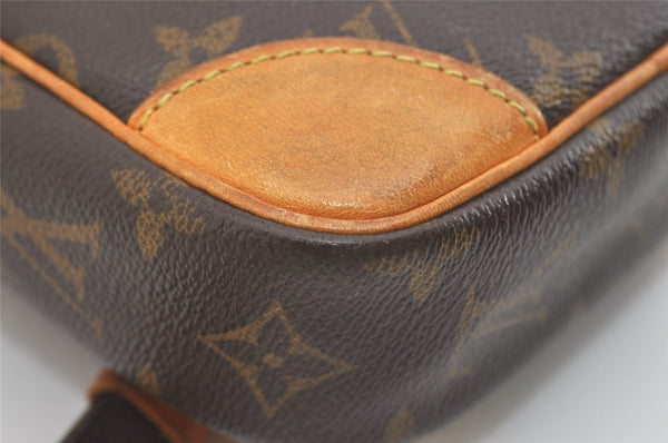 Authentic Louis Vuitton Monogram Danube Shoulder Cross Body Bag M45266 LV 4143J