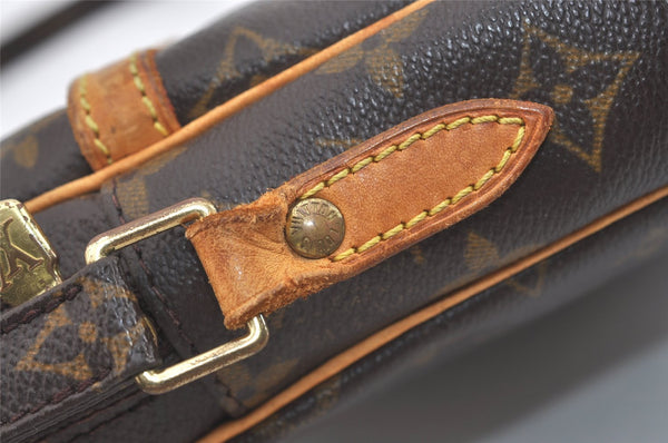 Authentic Louis Vuitton Monogram Danube Shoulder Cross Body Bag M45266 LV 4143J