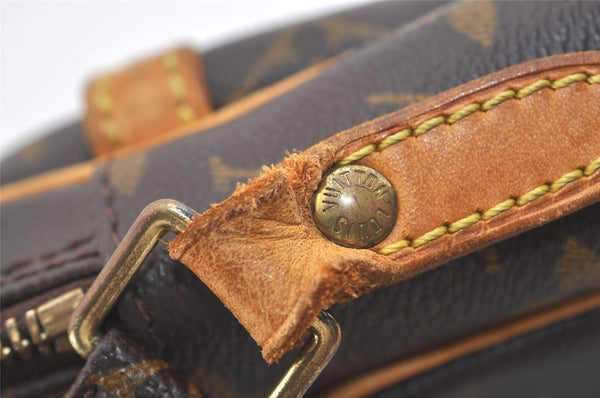 Authentic Louis Vuitton Monogram Danube Shoulder Cross Body Bag M45266 LV 4143J