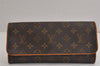 Authentic Louis Vuitton Monogram Pochette Twin GM Shoulder Bag M51852 LV 4144J