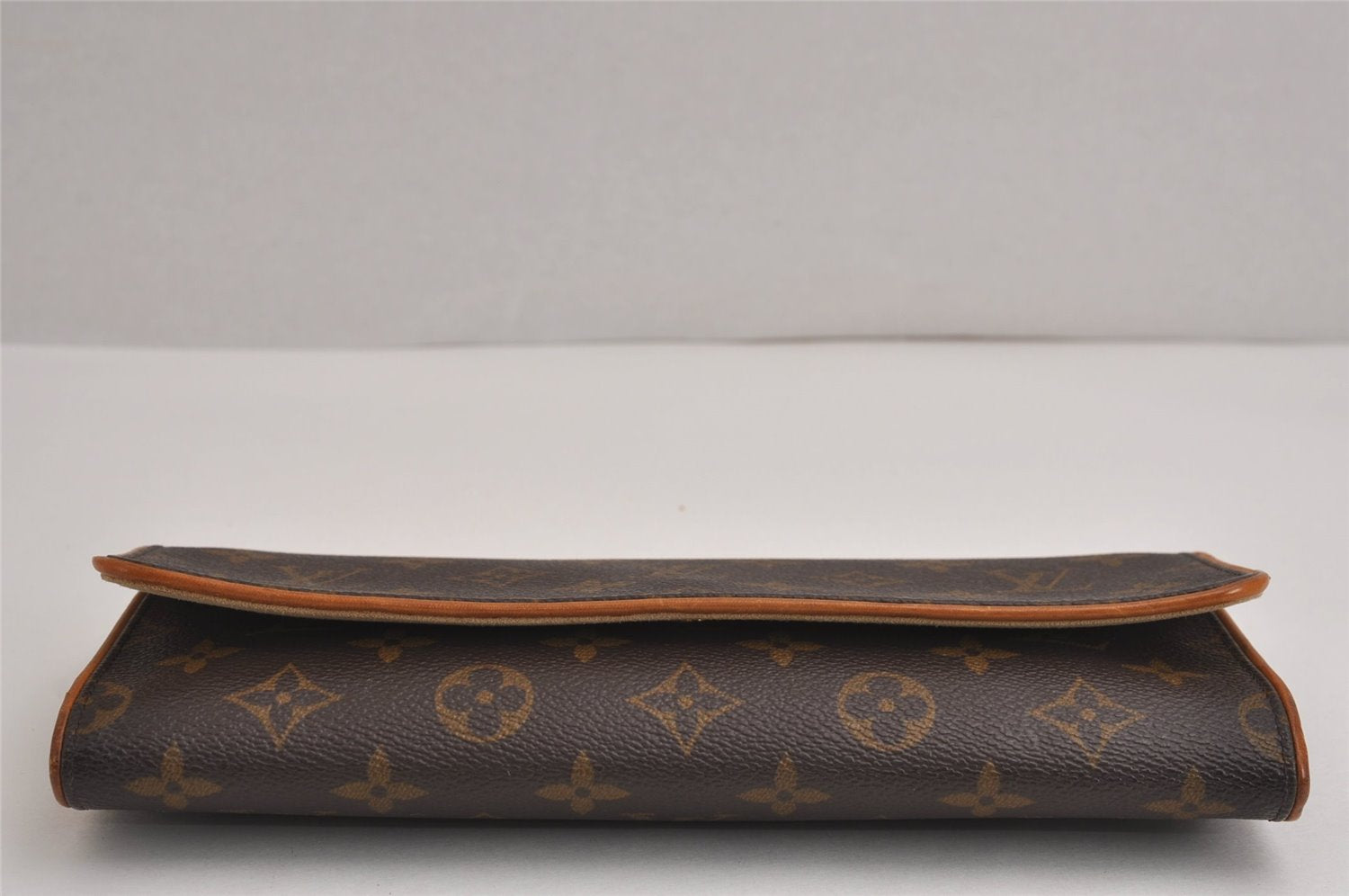 Authentic Louis Vuitton Monogram Pochette Twin GM Shoulder Bag M51852 LV 4144J