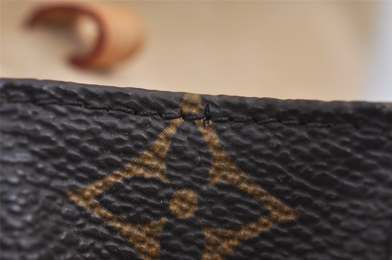 Authentic Louis Vuitton Monogram Pochette Twin GM Shoulder Bag M51852 LV 4144J