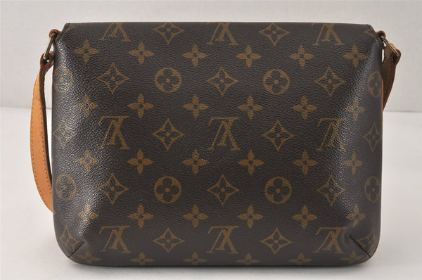 Authentic Louis Vuitton Monogram Musette Tango M51388 Shoulder Cross Bag 4144K