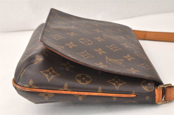 Authentic Louis Vuitton Monogram Musette Tango M51388 Shoulder Cross Bag 4144K