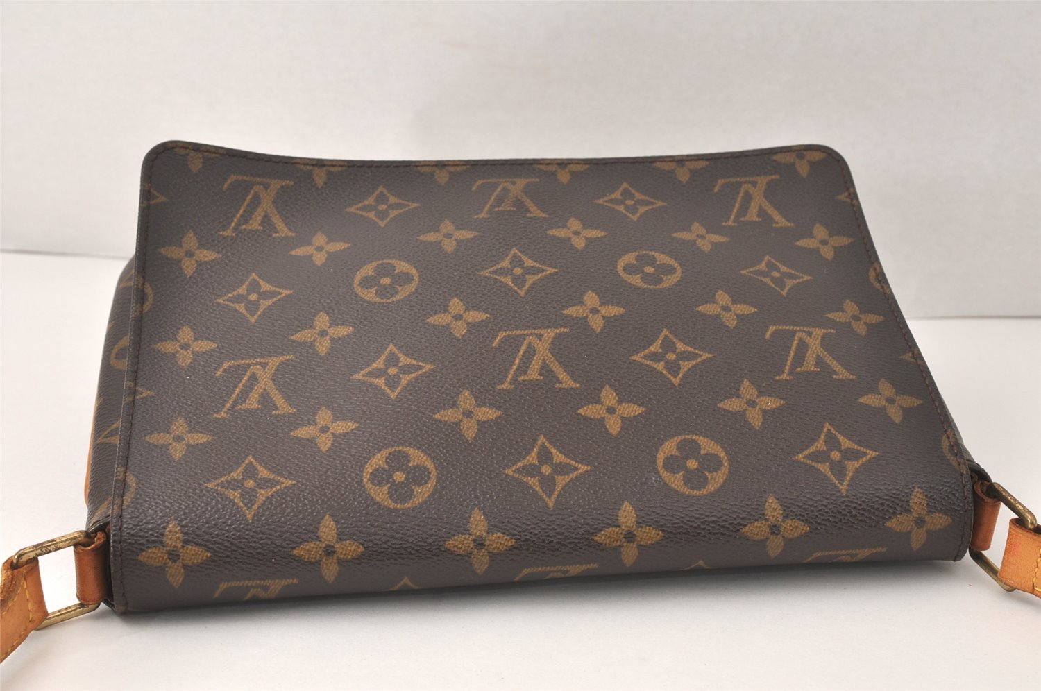 Authentic Louis Vuitton Monogram Musette Tango M51388 Shoulder Cross Bag 4144K