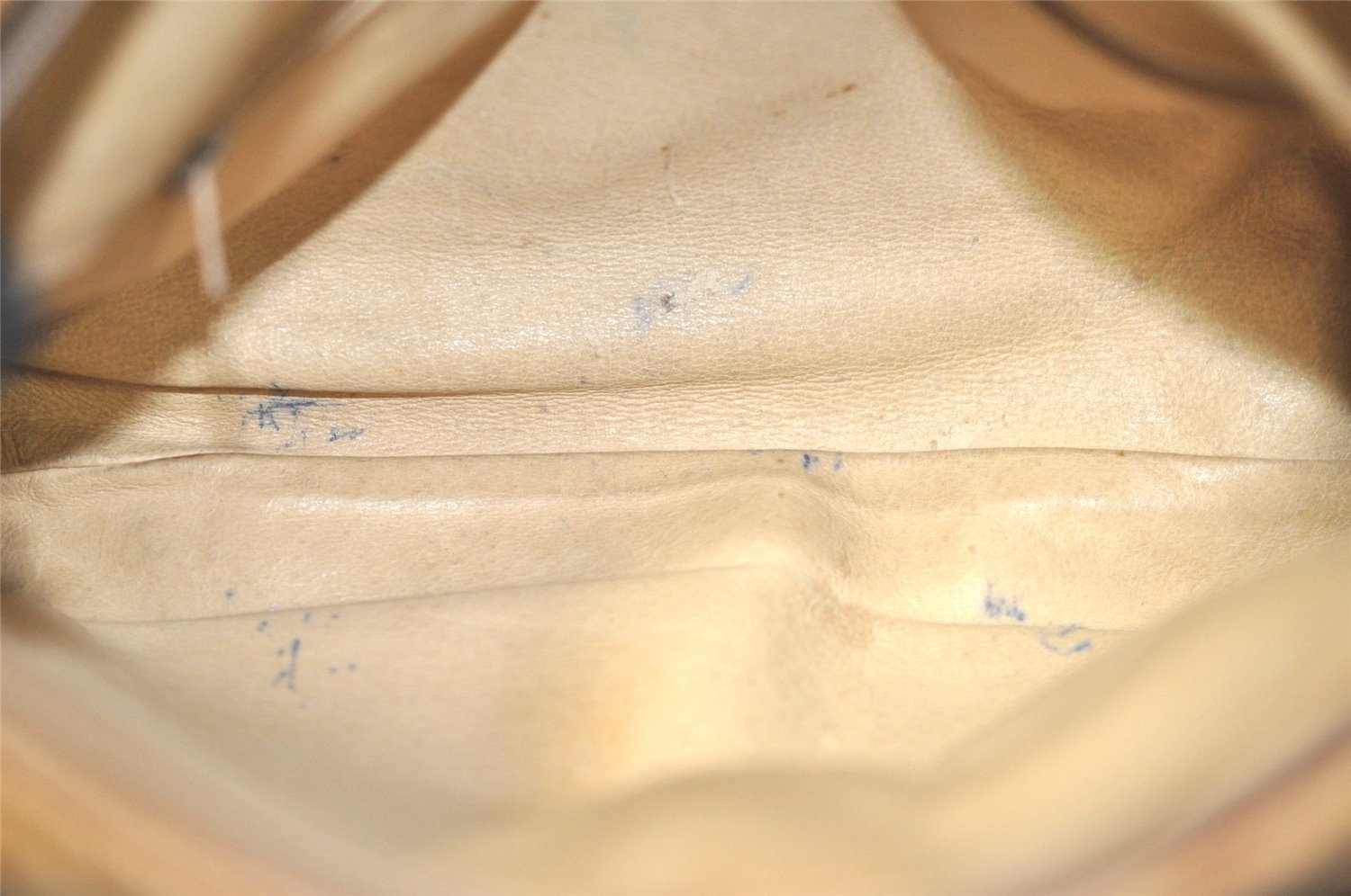 Authentic GUCCI Micro GG PVC Leather Shoulder Cross Body Bag Brown Junk 4145I