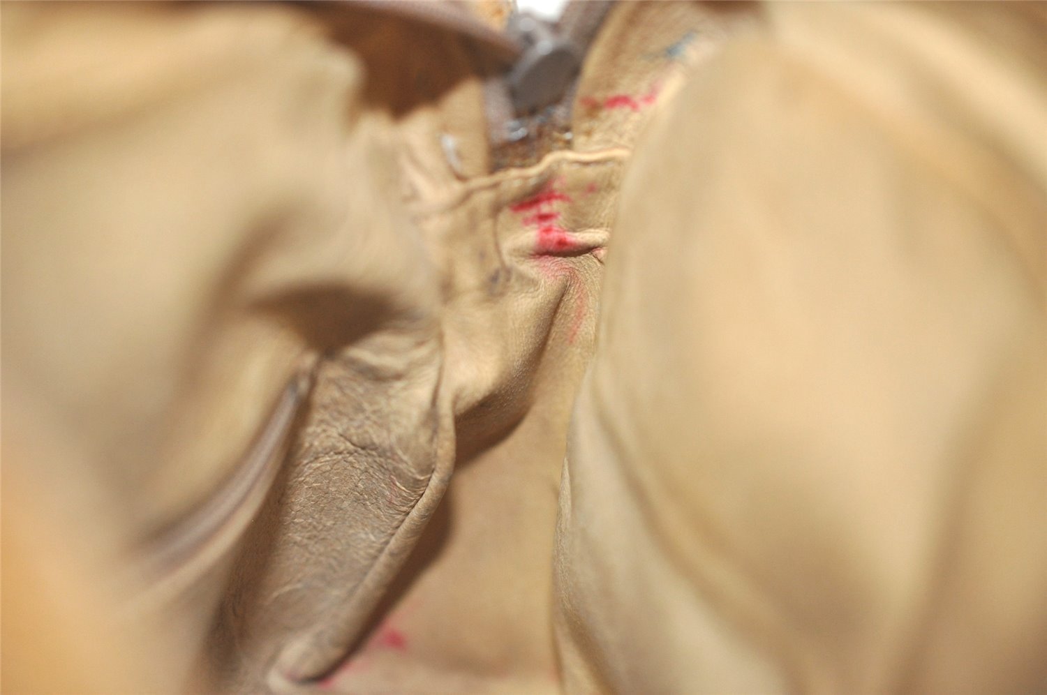 Authentic GUCCI Micro GG PVC Leather Shoulder Cross Body Bag Brown Junk 4145I