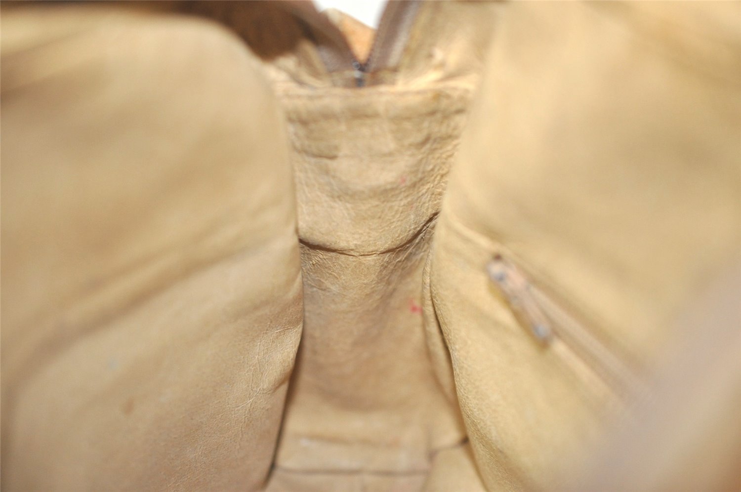 Authentic GUCCI Micro GG PVC Leather Shoulder Cross Body Bag Brown Junk 4145I