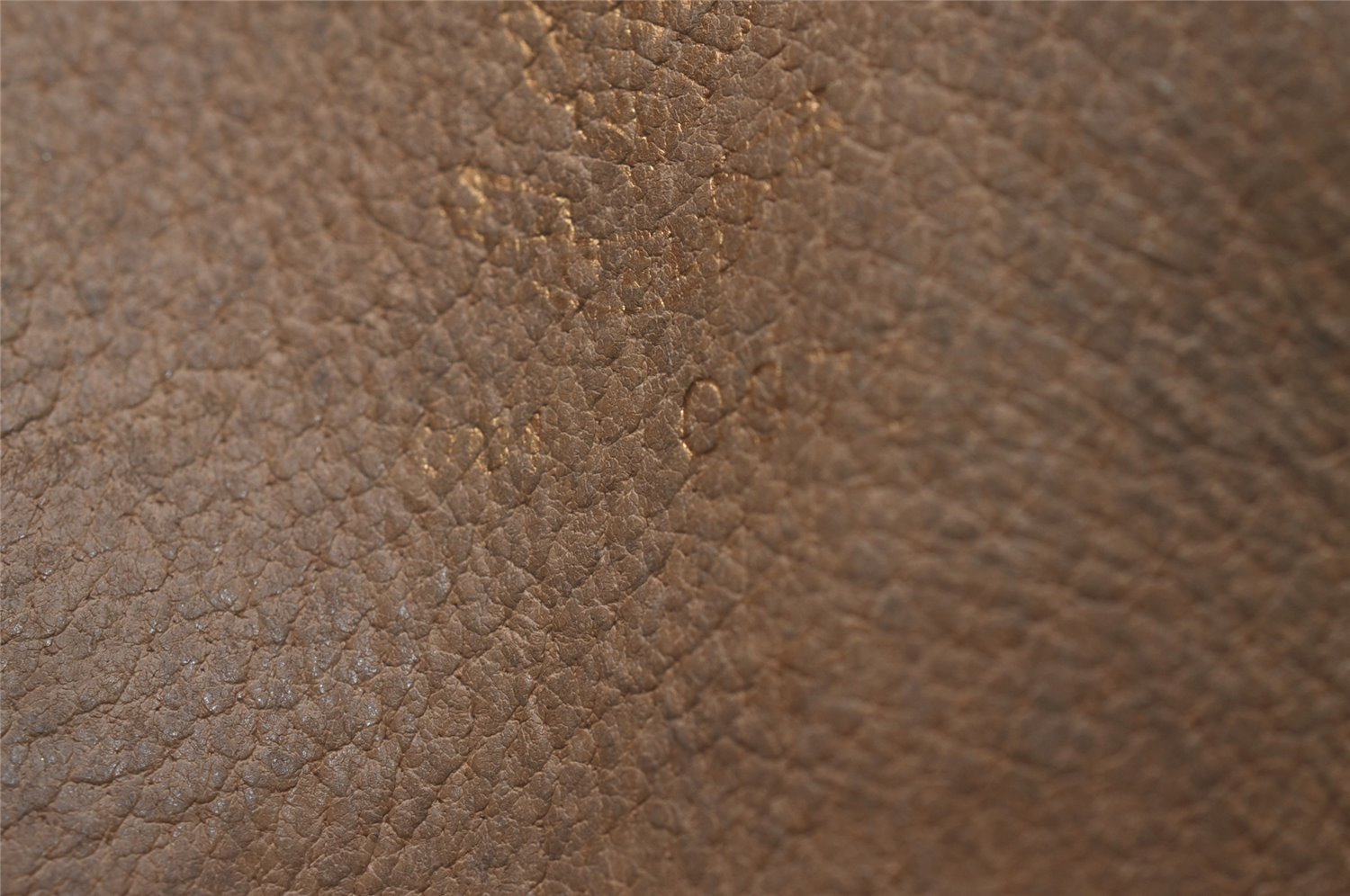 Authentic GUCCI Micro GG PVC Leather Shoulder Cross Body Bag Brown Junk 4145I