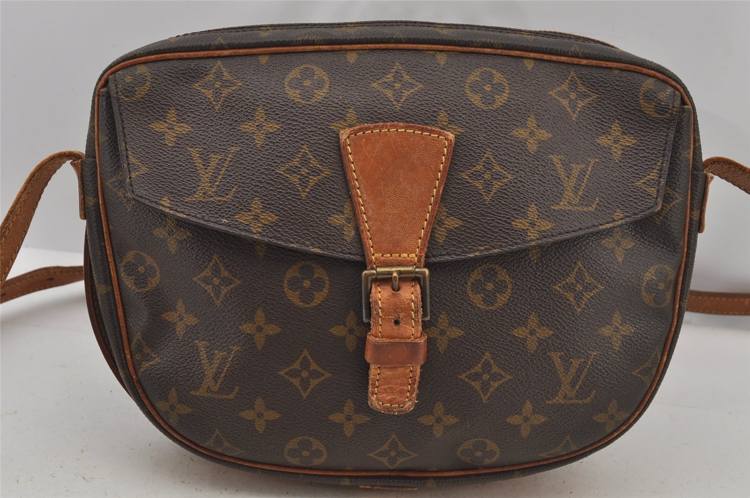 Authentic Louis Vuitton Monogram Jeune Fille MM M51226 Shoulder Bag Junk 4145J