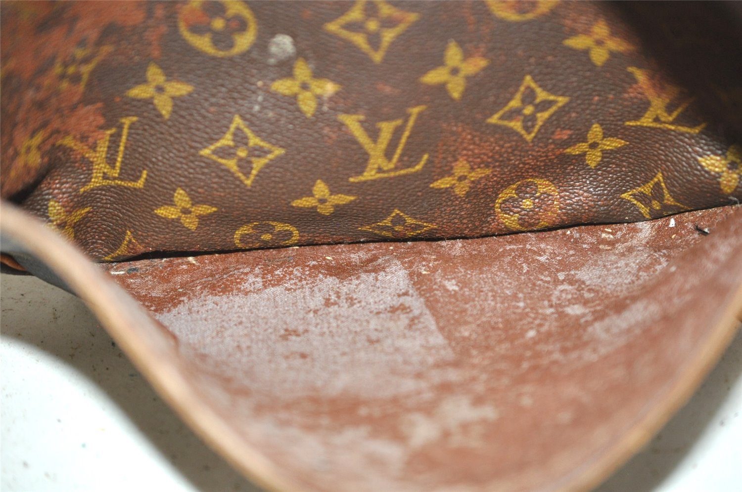 Authentic Louis Vuitton Monogram Jeune Fille MM M51226 Shoulder Bag Junk 4145J