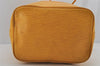 Authentic Louis Vuitton Epi Noe Shoulder Drawstring Bag Yellow M44009 LV 4146J