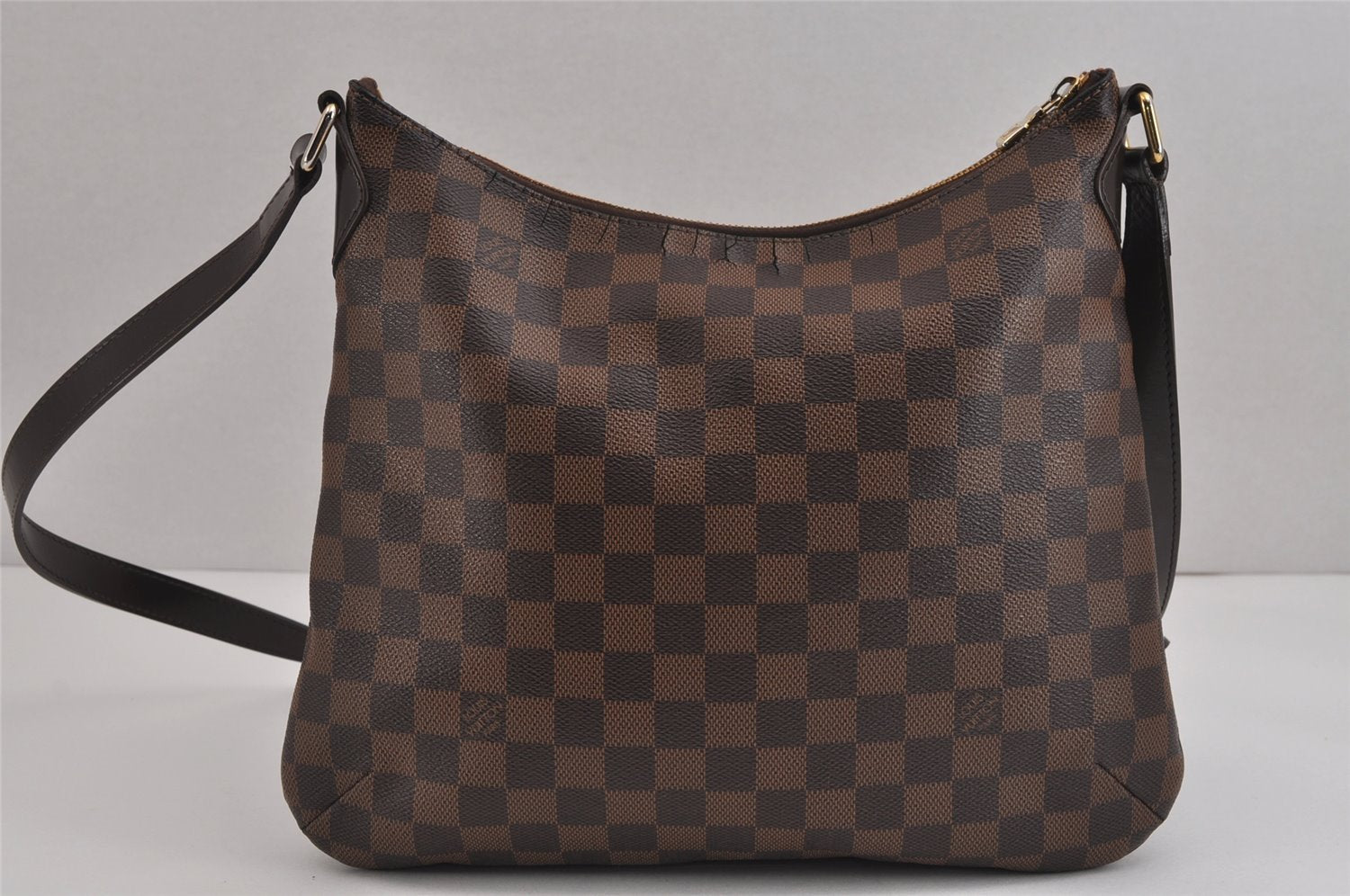 Authentic Louis Vuitton Damier Bloomsbury PM Shoulder Cross Bag N42251 LV 4147J
