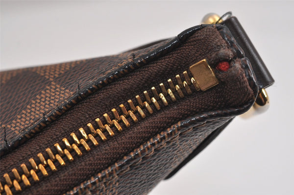 Authentic Louis Vuitton Damier Bloomsbury PM Shoulder Cross Bag N42251 LV 4147J